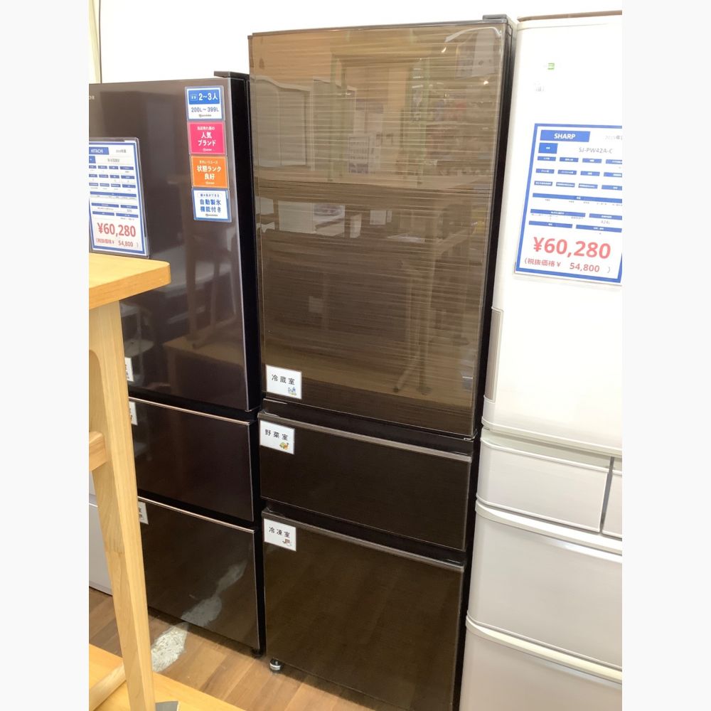 三菱 MR-A41YY-RW 冷凍冷蔵庫 ４０５Ｌ フレンチドア - 冷蔵庫