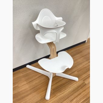 STOKKE (ストッケ) ベビーチェア ホワイト  オーク材 nomi Peter Opsvik