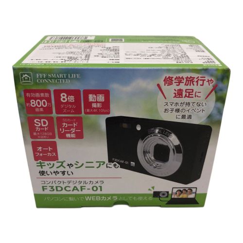 FFF SMART LIFE CONNECTED コンパクトデジタルカメラ F3DCAF-01 ■