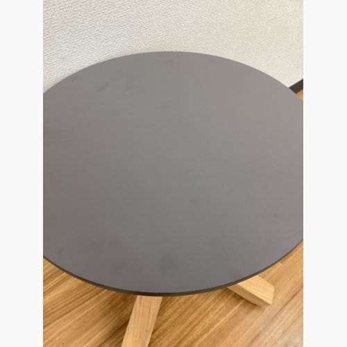 arflex (アルフレックス) サイドテーブル ブラック×ナチュラル  KROT45-45E/TK01HPL21 HPL/チーク材 ROOT 幅45㎝ Rodolfo Dordoni