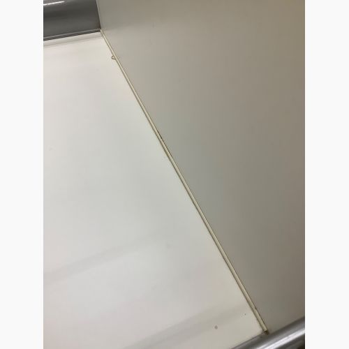 松田家具 (マツダカグ) レンジボード ナチュラル×ホワイト スライドカウンター付 スライド扉