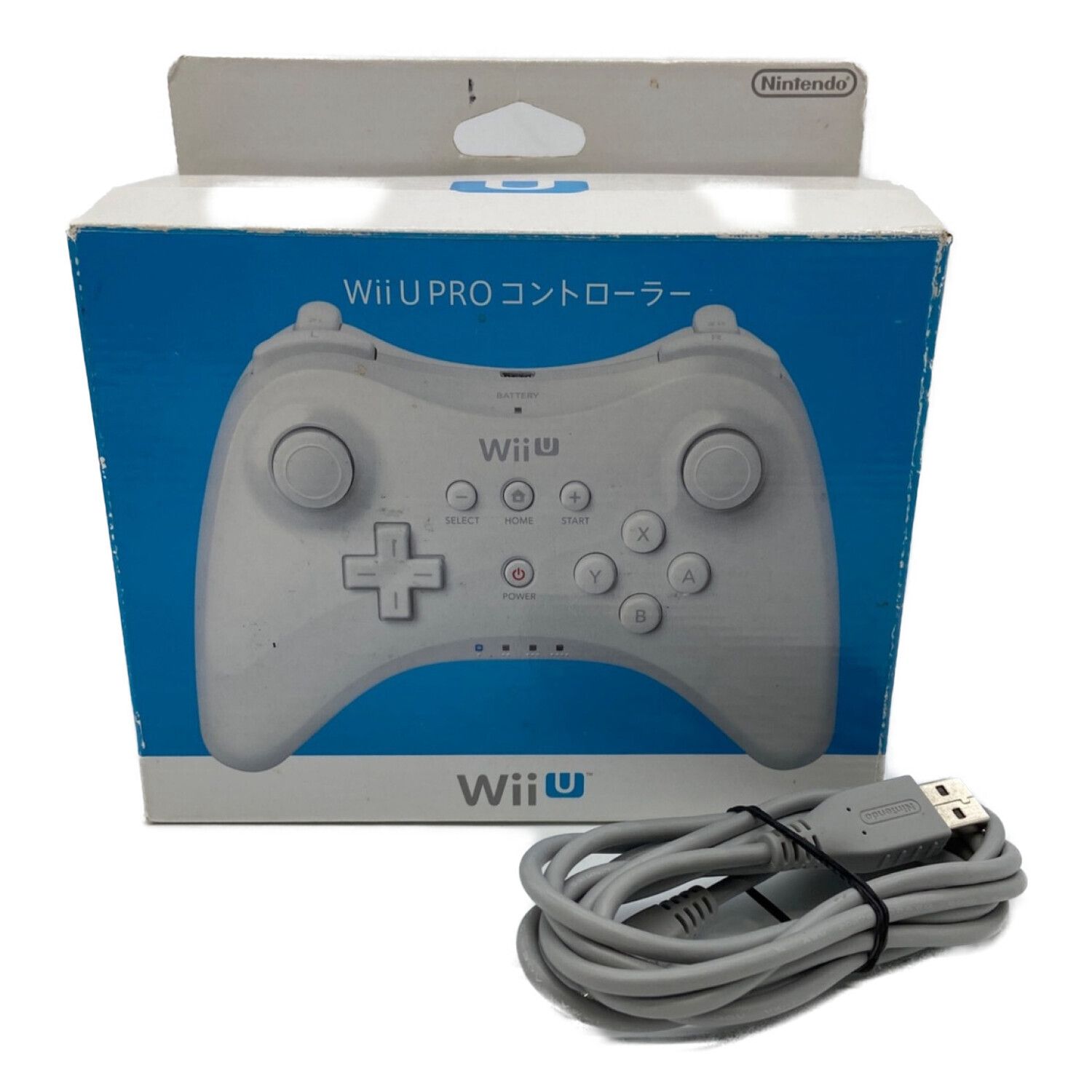 Nintendo (ニンテンドウ) Wii U PRO コントローラー WUP-005 ケーブル ...