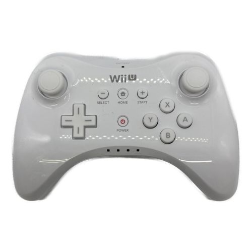 【未使用　未開封】Wii U PRO コントローラー (shiro)