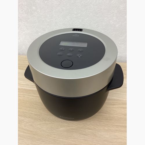 BALMUDA (バルミューダデザイン) マイコン炊飯ジャー K03A-BK 3合(0.54L)