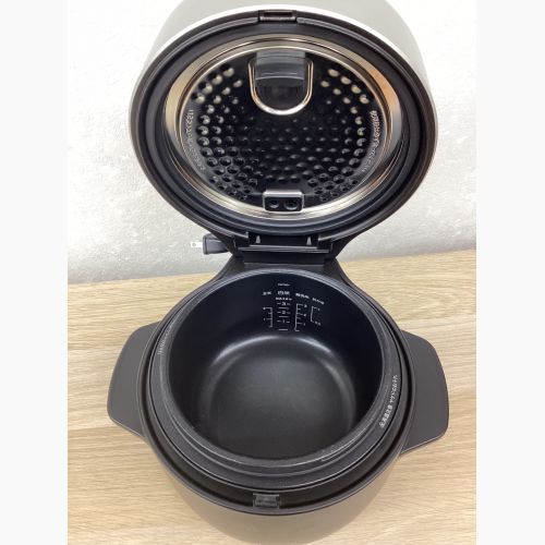 BALMUDA (バルミューダデザイン) マイコン炊飯ジャー K03A-BK 3合(0.54L)