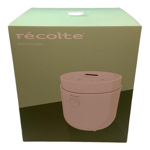 recolte (レコルト) ヘルシーライスクッカー RHR-1 (W) 3.5合 程度S(未