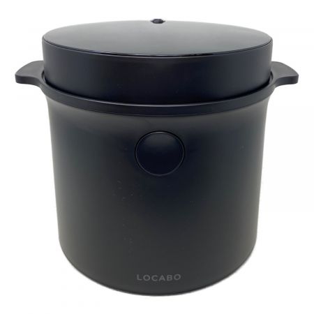 LOCABO (ロカボ) マイコン炊飯ジャー JM-C20E-B 5合 程度S(未使用品) 未使用品