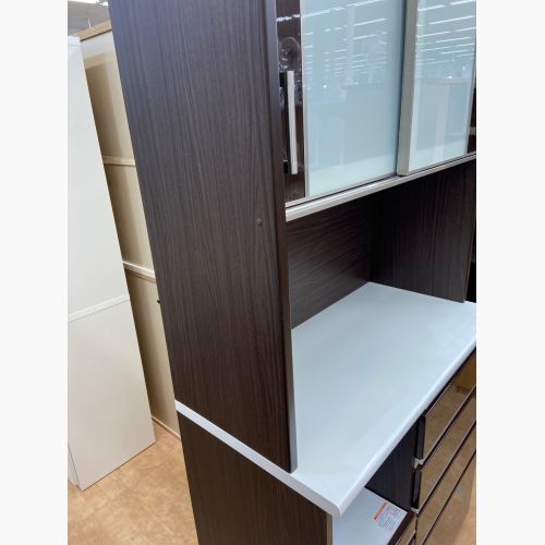 ニトリ　レンジボード・レンジ台 ダークブラウン レンジボード ニトリ ダークブラウン