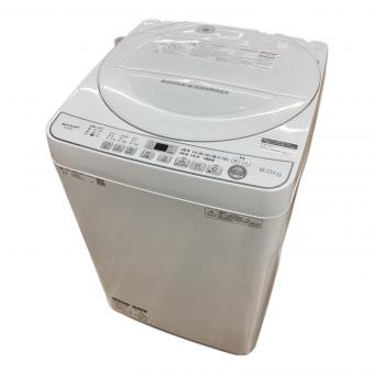 SHARP (シャープ) 全自動洗濯機 6.0kg ES-G60TC 2018年製 クリーニング済