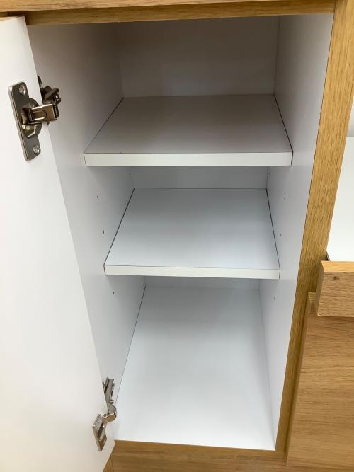 レンジボード ナチュラル ソフトクローズ 3枚扉