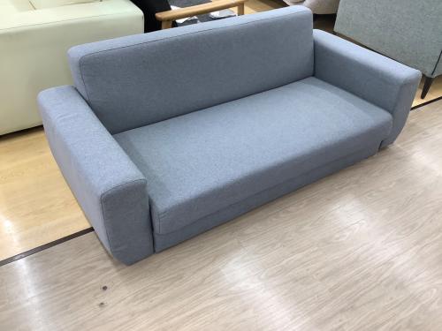 2人掛けソファー グレー ファブリック