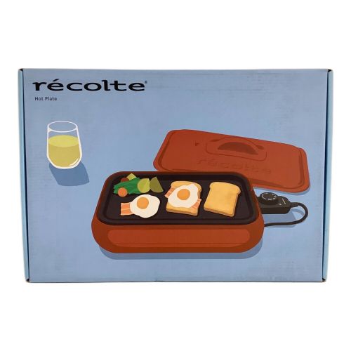 recolte (レコルト) ホットプレート RHP-1