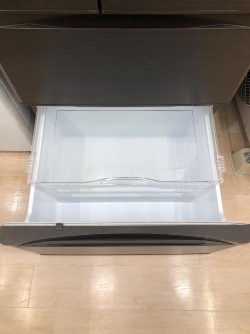 6ドア冷蔵庫 前面にシール有 MR-JX61Y-RW1 2015年製 605L 164L クリーニング済