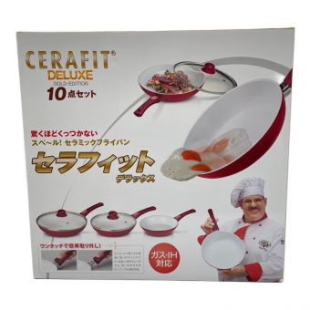 ショップジャパン フライパン10点セット CERAFIT DELUXE