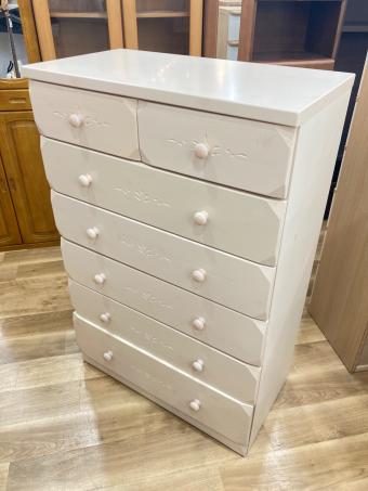 6段チェスト アイボリー