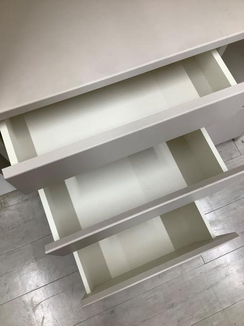 Pamouna (パモウナ) レンジボード アイボリー 2枚扉