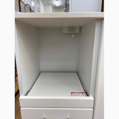 ニトリ キッチンカウンター ホワイト ヨゴレ有 2枚扉