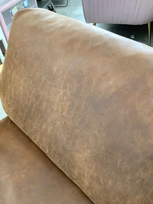 関家具 (セキカグ) 2人掛けソファー ナチュラル×ブラウン