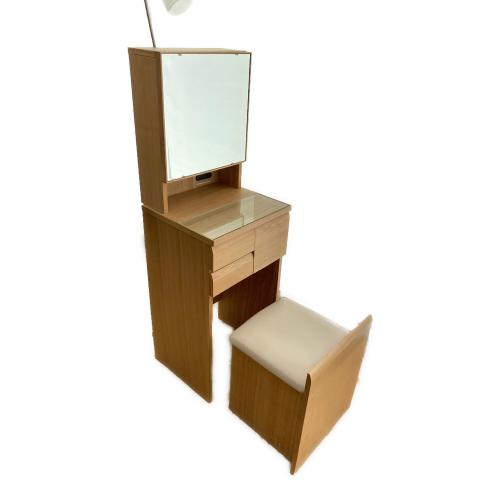 ニトリ　ドレッサー ニトリ ドレッサー ナチュラル スツール付き｜トレファクONLINE