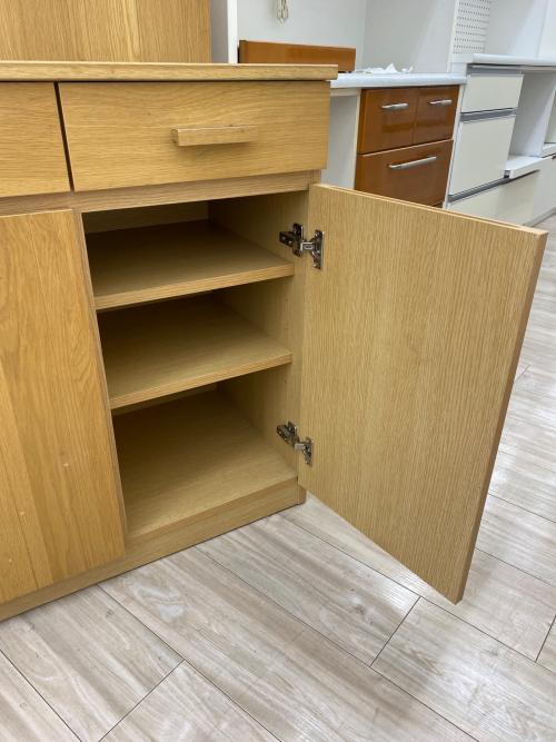 末次家具 (スエツギカグ) レンジボード ナチュラル 3枚扉