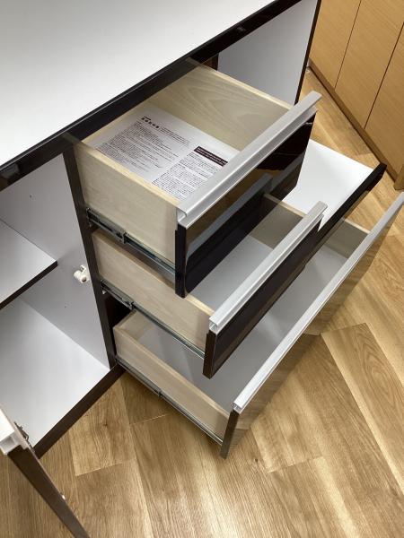 関家具 レンジボード ミルコⅡ 関家具 (セキカグ) レンジボード ブラック ミルコⅡ 幅105