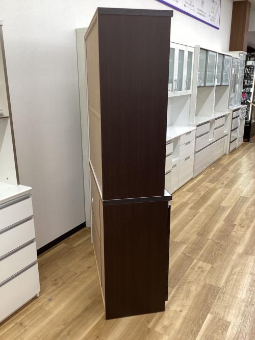 関家具 (セキカグ) レンジボード ブラック ミルコⅡ 幅105㎝