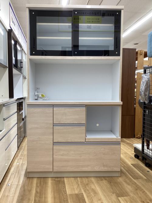 関家具 (セキカグ) レンジボード ナチュラル ミルコⅡ