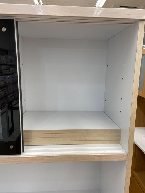 関家具 (セキカグ) レンジボード ナチュラル ミルコⅡ 幅105㎝