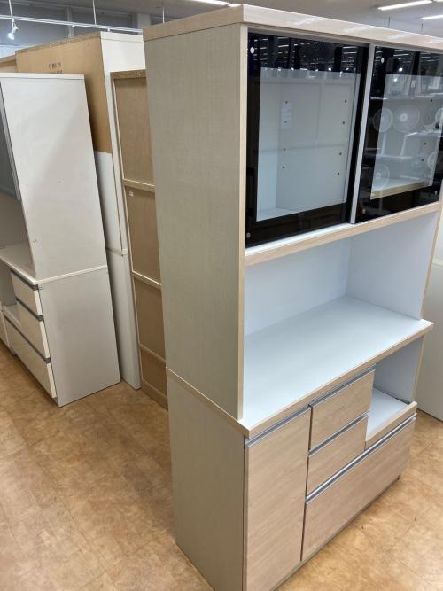 関家具 (セキカグ) レンジボード ナチュラル ミルコⅡ 幅105㎝