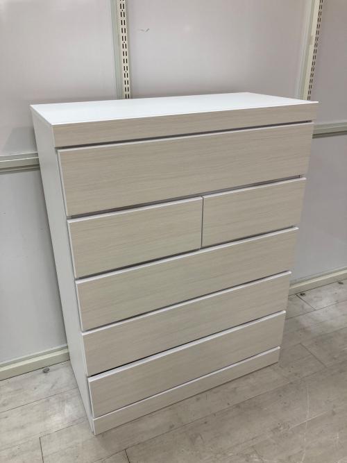 関家具 (セキカグ) チェスト 5段 シーフ 幅90㎝