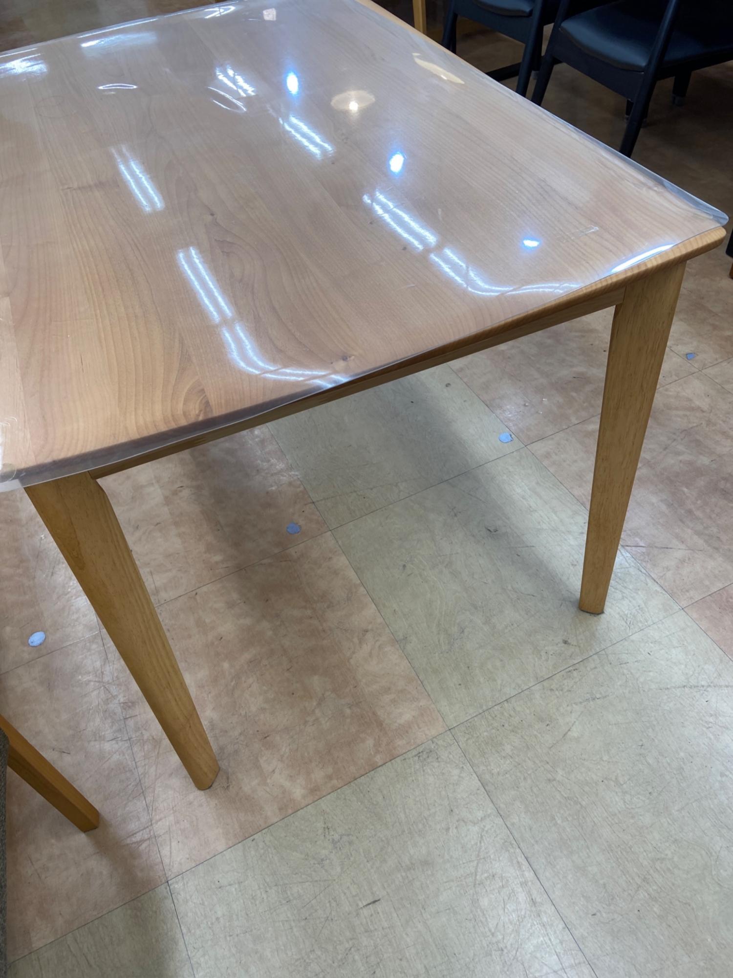 ニトリ ダイニング5点セット ナチュラル×ブラウン アルナス