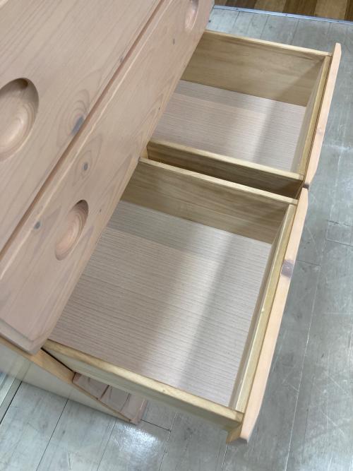 6段チェスト アイボリー