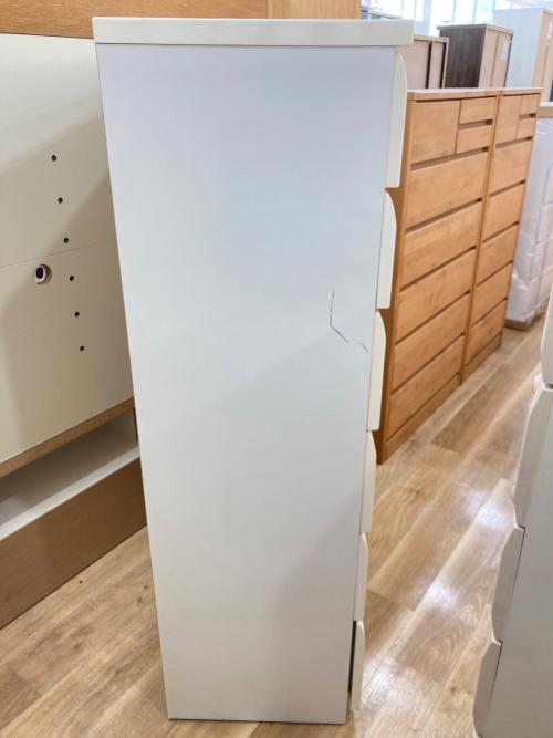 ニトリ 6段チェスト ホワイト