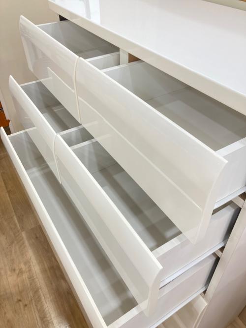 ニトリ 6段チェスト ホワイト