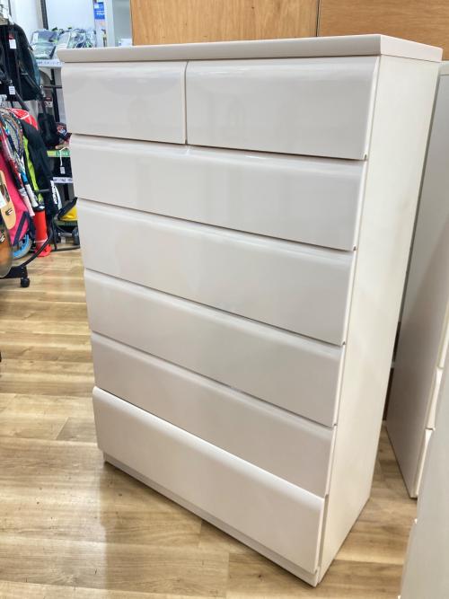 マルミツ 6段チェスト ホワイト