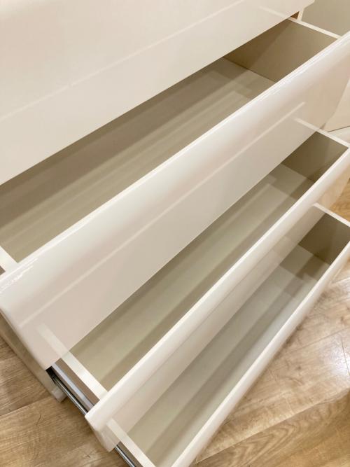 マルミツ 6段チェスト ホワイト