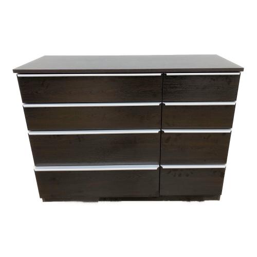 4段チェスト ダークブラウン