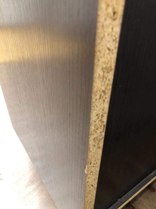 4段チェスト ダークブラウン