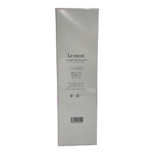 LE ment (ルメント) ストレートヒートブラシ LM-SHB01