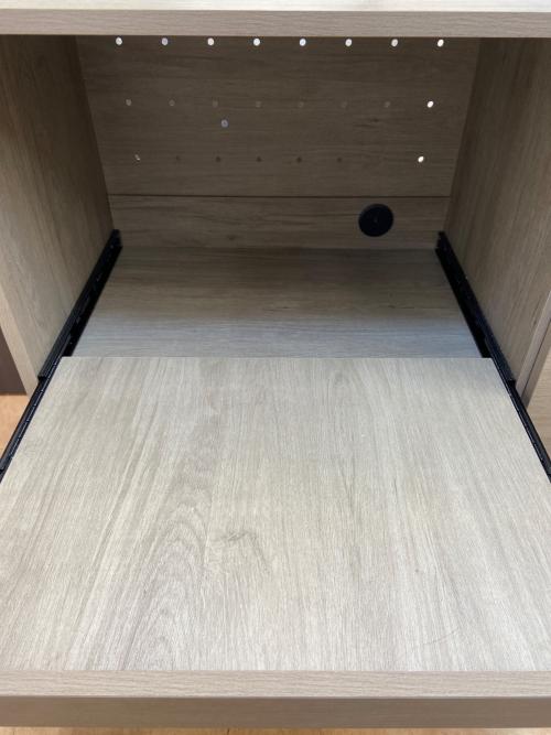 キッチンカウンター グレー