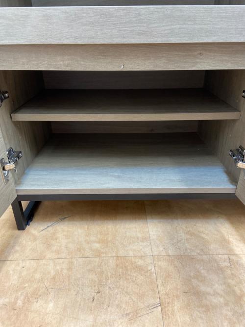 キッチンカウンター グレー