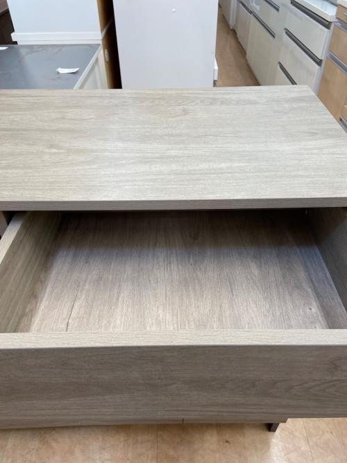 キッチンカウンター グレー