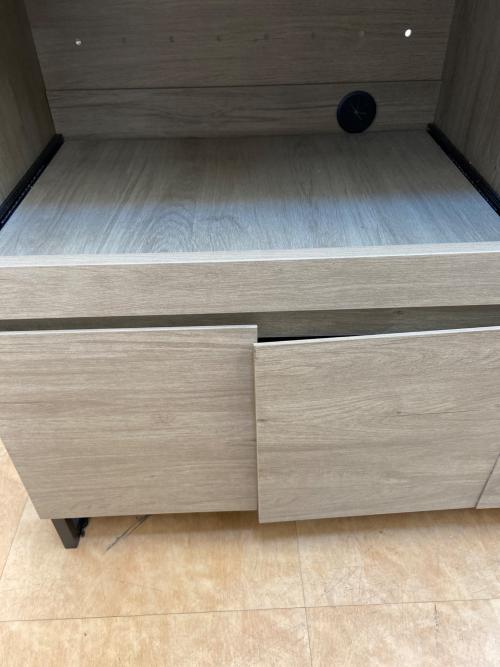 キッチンカウンター グレー