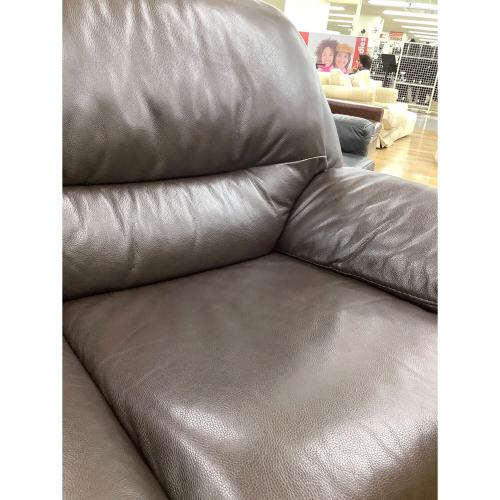 大塚家具(IDC) (オオツカカグ) 3人掛けソファー ブラック 半革 オースチン