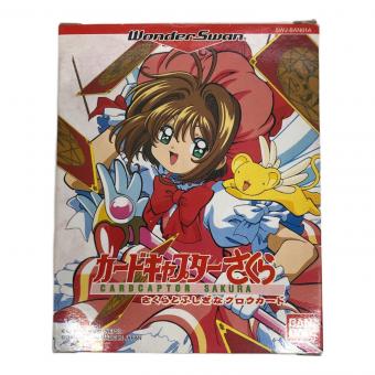 カードキャプターさくら さくらとふしぎなクロウカード (バンダイ) ワンダースワン用ソフト  BANDAI