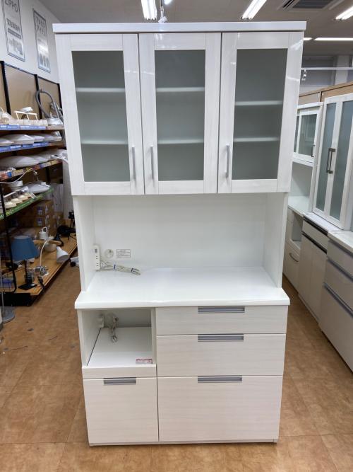 ニトリ レンジボード ホワイト ダリア