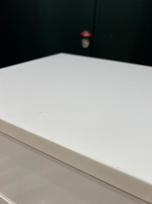 ニトリ 5段チェスト 幅80×高さ107×奥行73 ホワイト FOW