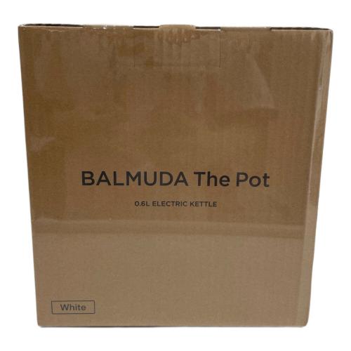 BALMUDA (バルミューダ) 電気ケトル K07A-WH 程度S(未使用品) 未使用品