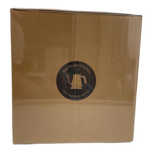 BALMUDA (バルミューダ) 電気ケトル K07A-WH 程度S(未使用品) 未使用品