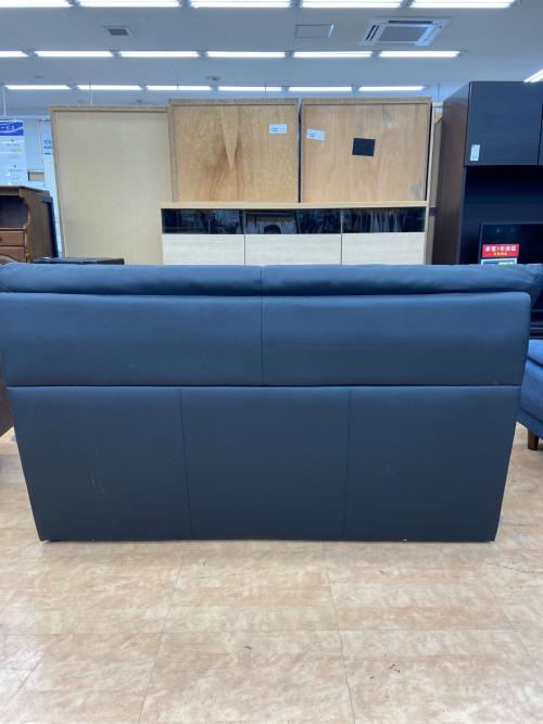 sheer (シアー) 2人掛けソファー ダークネイビー 2人掛け 7342 7343 レザー